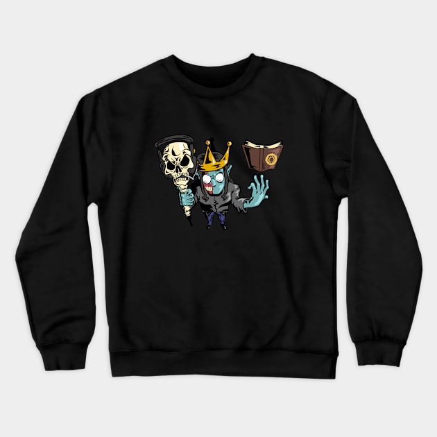 Graveyard shift zombie Crewneck Sweatshirt by artbyjc___